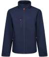 RG702 TRA739 Regatta Thermogen Powercell 5000 Heated Soft Shell Jacket Navy / Magma Orange colour image